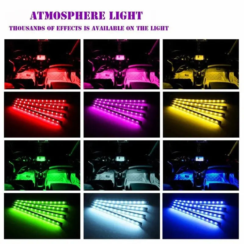 Multicolored LED Interior Lighting - Puck's