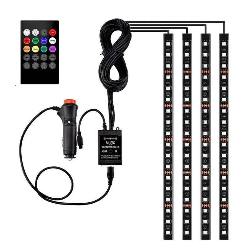 Multicolored LED Interior Lighting - Puck's