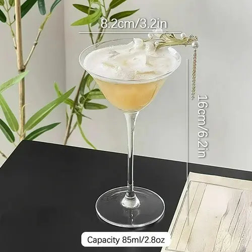 Multiple Packs of Wide-Mouth Glasses, Creative Cocktail Glasses, - Puck's
