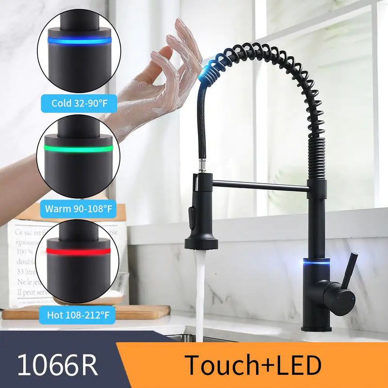 Kitchen Smart Touch Faucets - Puck's