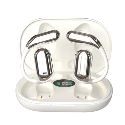 LED Display Ear-mounted OWS Bluetooth Headset - Puck's