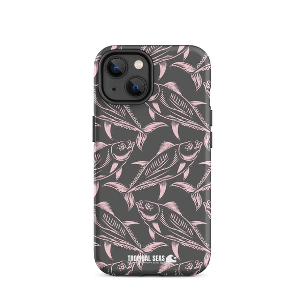 Nautical Pink Tuna Tough Case for iPhone® - Puck's