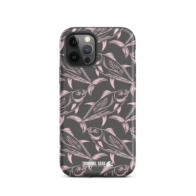 Nautical Pink Tuna Tough Case for iPhone® - Puck's