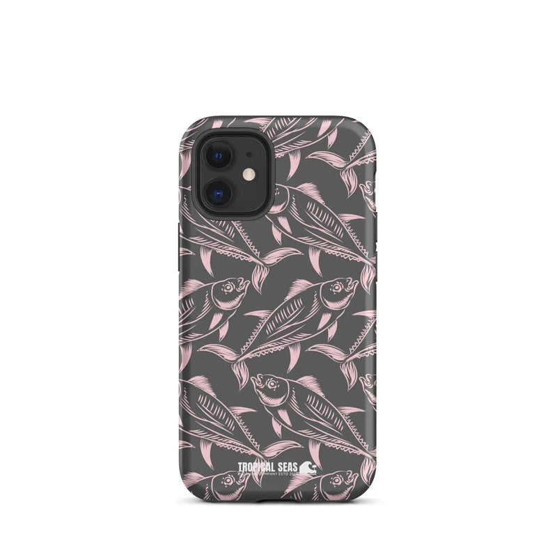 Nautical Pink Tuna Tough Case for iPhone® - Puck's