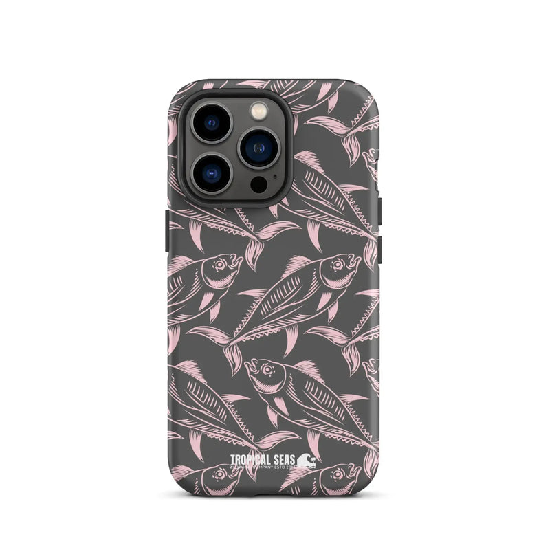 Nautical Pink Tuna Tough Case for iPhone® - Puck's