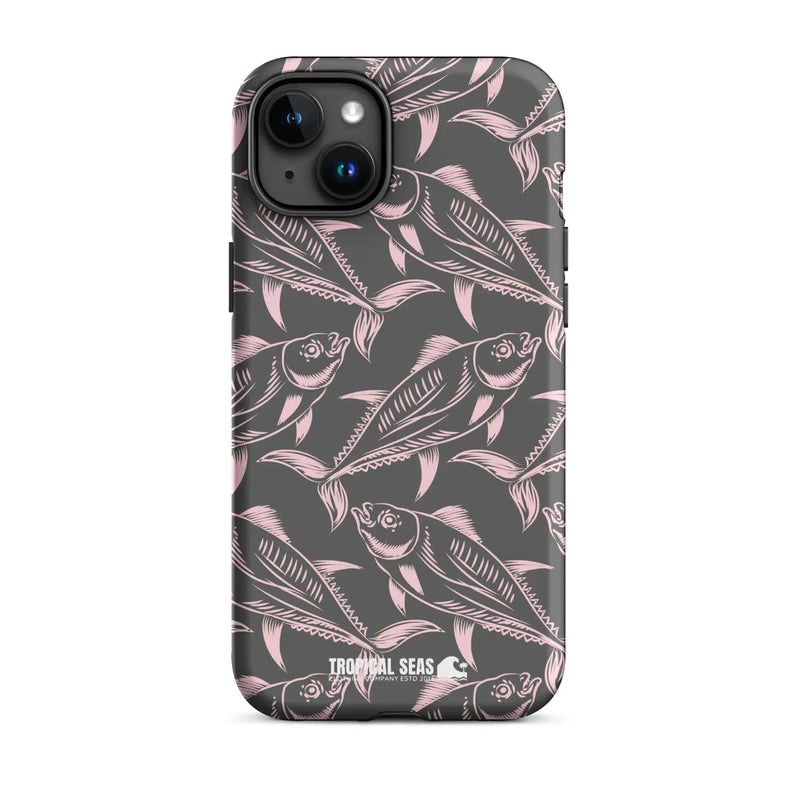 Nautical Pink Tuna Tough Case for iPhone® - Puck's