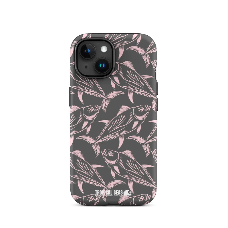 Nautical Pink Tuna Tough Case for iPhone® - Puck's