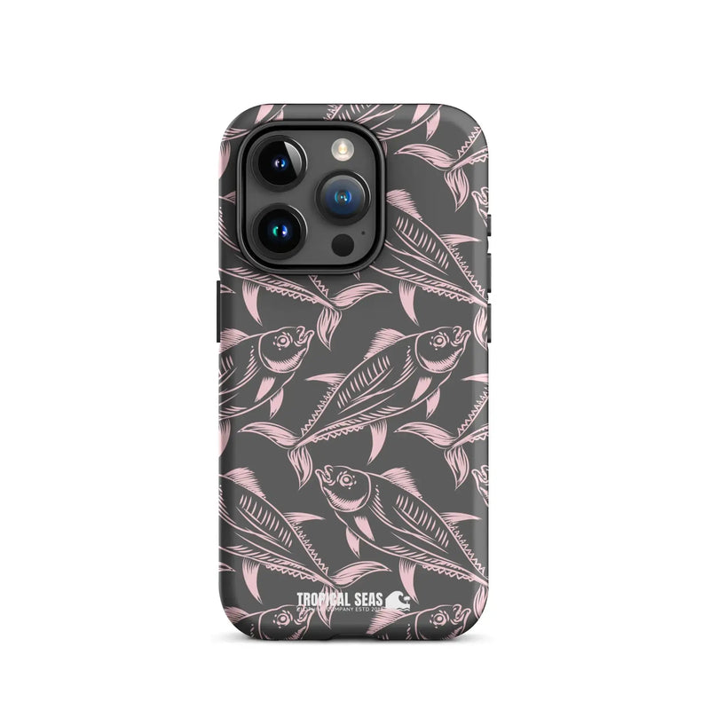 Nautical Pink Tuna Tough Case for iPhone® - Puck's