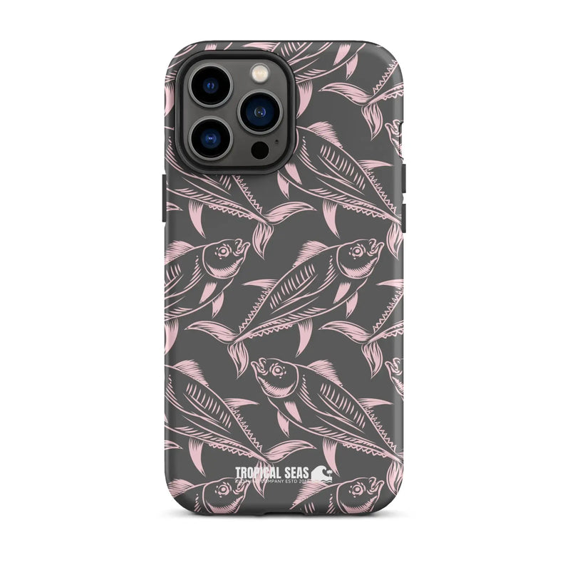 Nautical Pink Tuna Tough Case for iPhone® - Puck's