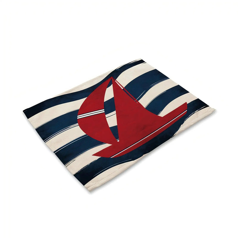 Nautical Placemat Set of 4 - Puck's