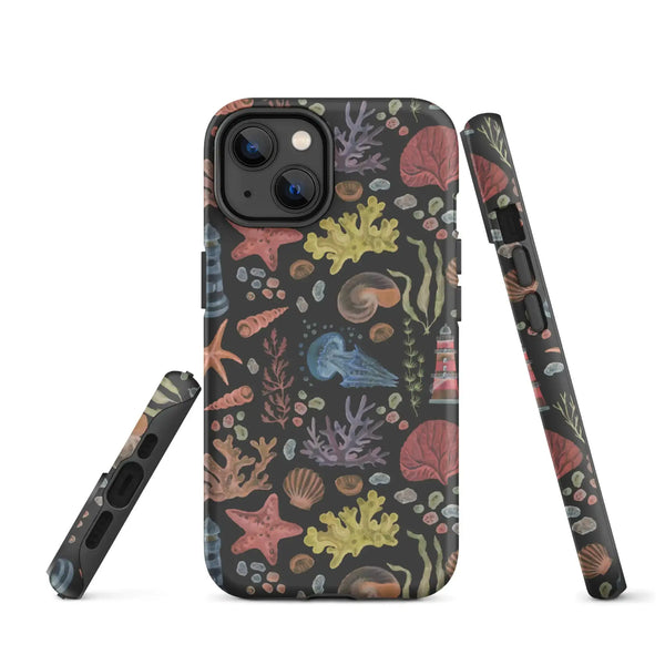 Nautical Tropic Reef Pattern Tough Case for iPhone® - Puck's