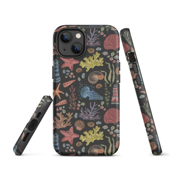 Nautical Tropic Reef Pattern Tough Case for iPhone® - Puck's