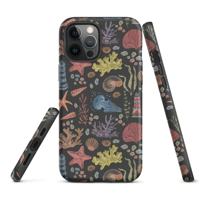 Nautical Tropic Reef Pattern Tough Case for iPhone® - Puck's