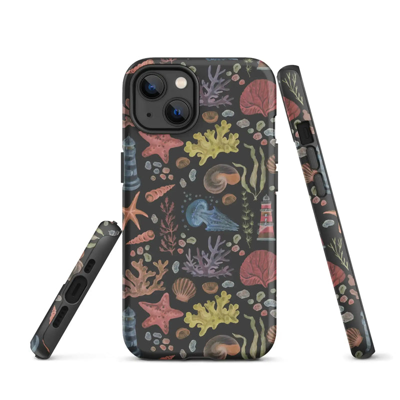 Nautical Tropic Reef Pattern Tough Case for iPhone® - Puck's