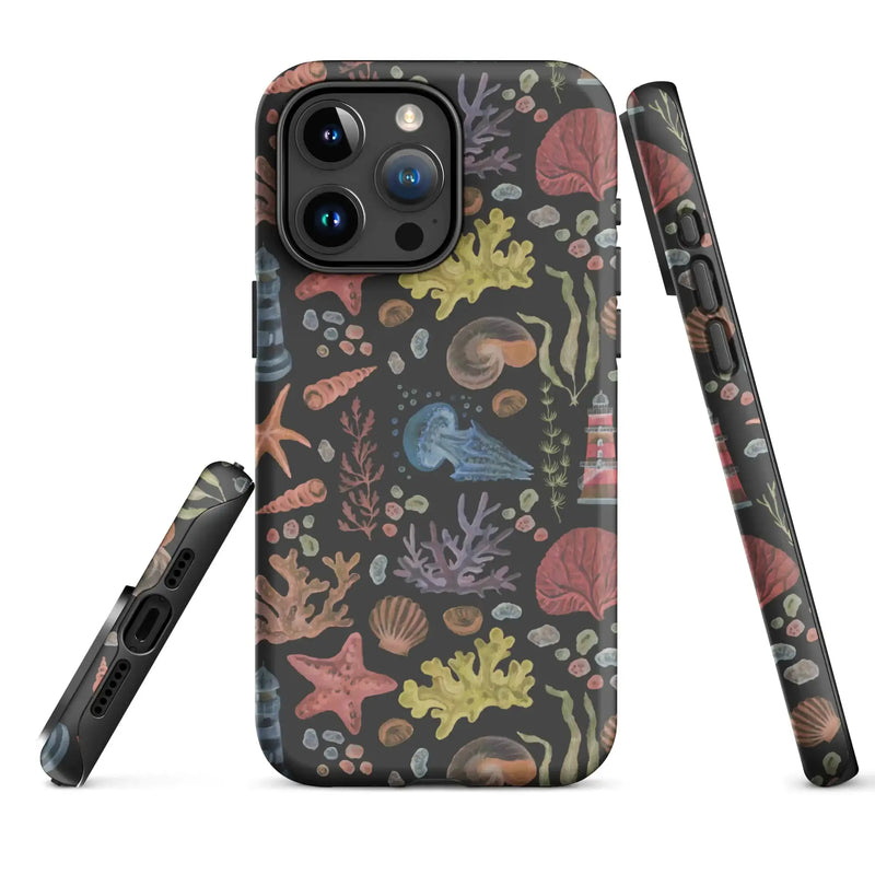 Nautical Tropic Reef Pattern Tough Case for iPhone® - Puck's