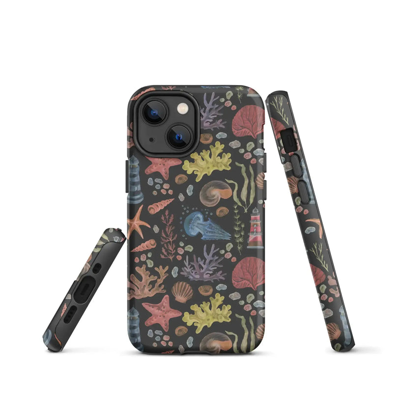 Nautical Tropic Reef Pattern Tough Case for iPhone® - Puck's