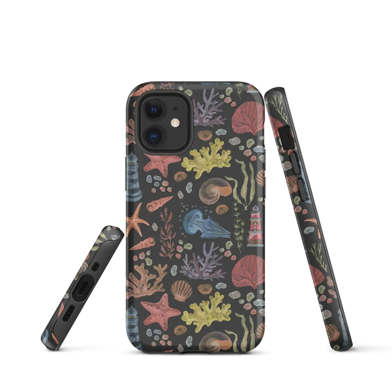 Nautical Tropic Reef Pattern Tough Case for iPhone® - Puck's