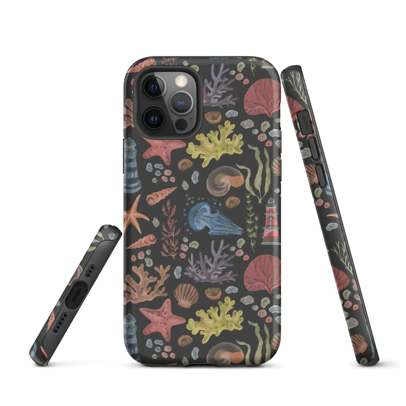 Nautical Tropic Reef Pattern Tough Case for iPhone® - Puck's