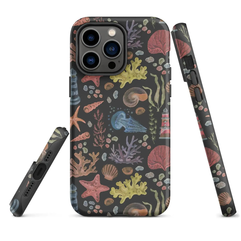 Nautical Tropic Reef Pattern Tough Case for iPhone® - Puck's