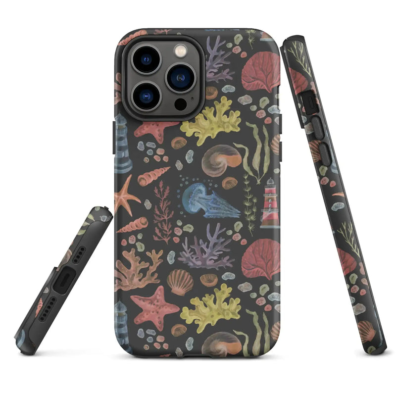 Nautical Tropic Reef Pattern Tough Case for iPhone® - Puck's