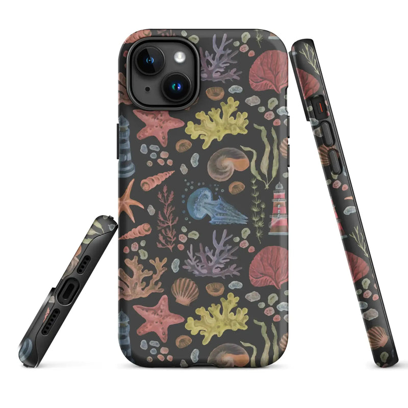Nautical Tropic Reef Pattern Tough Case for iPhone® - Puck's