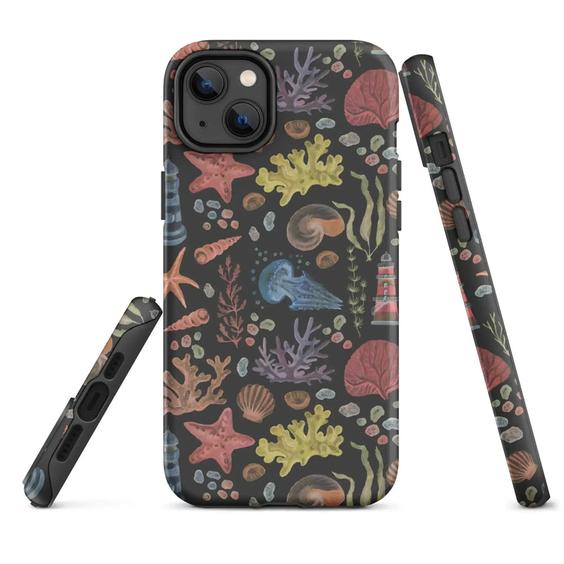 Nautical Tropic Reef Pattern Tough Case for iPhone® - Puck's