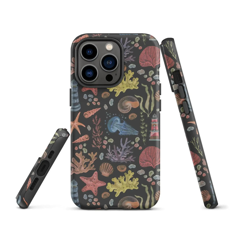 Nautical Tropic Reef Pattern Tough Case for iPhone® - Puck's