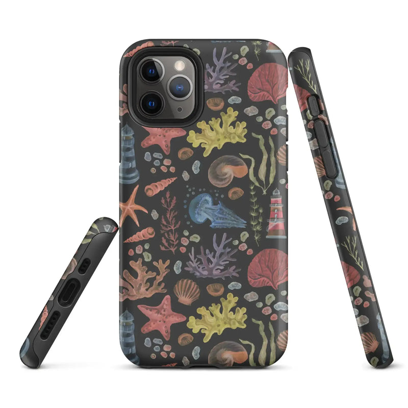 Nautical Tropic Reef Pattern Tough Case for iPhone® - Puck's