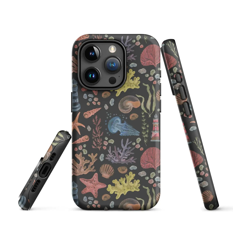 Nautical Tropic Reef Pattern Tough Case for iPhone® - Puck's