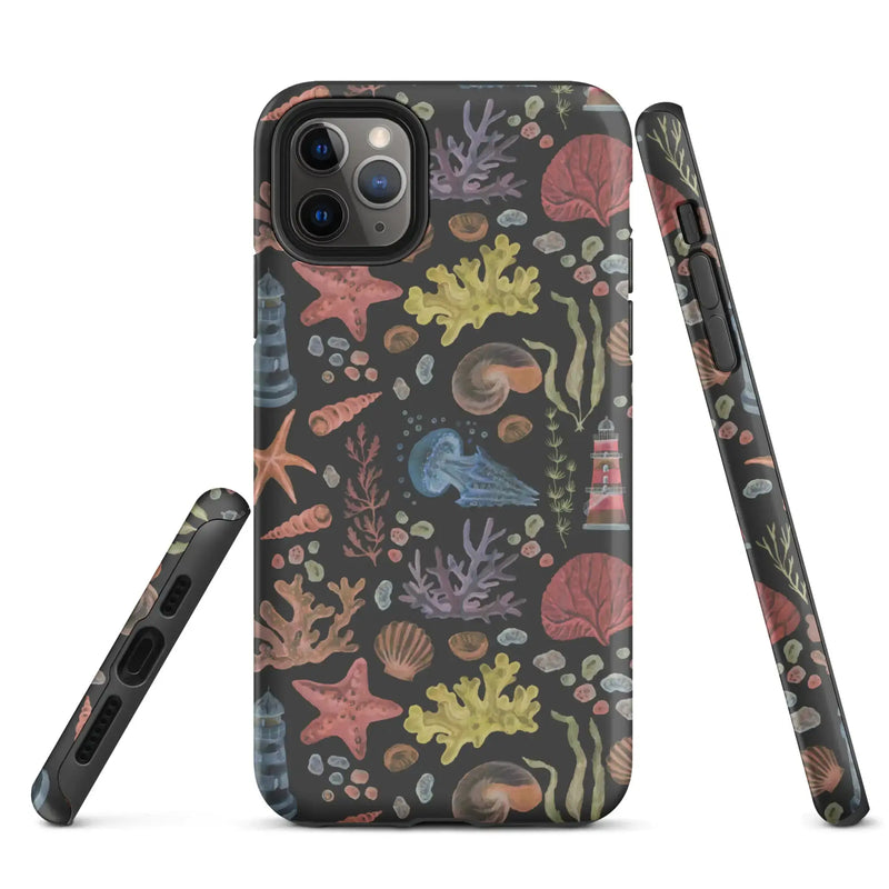 Nautical Tropic Reef Pattern Tough Case for iPhone® - Puck's