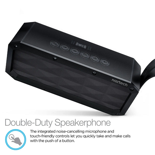 Naztech SoundBrick Wireless Speaker Black (13896-HYP) - Puck's