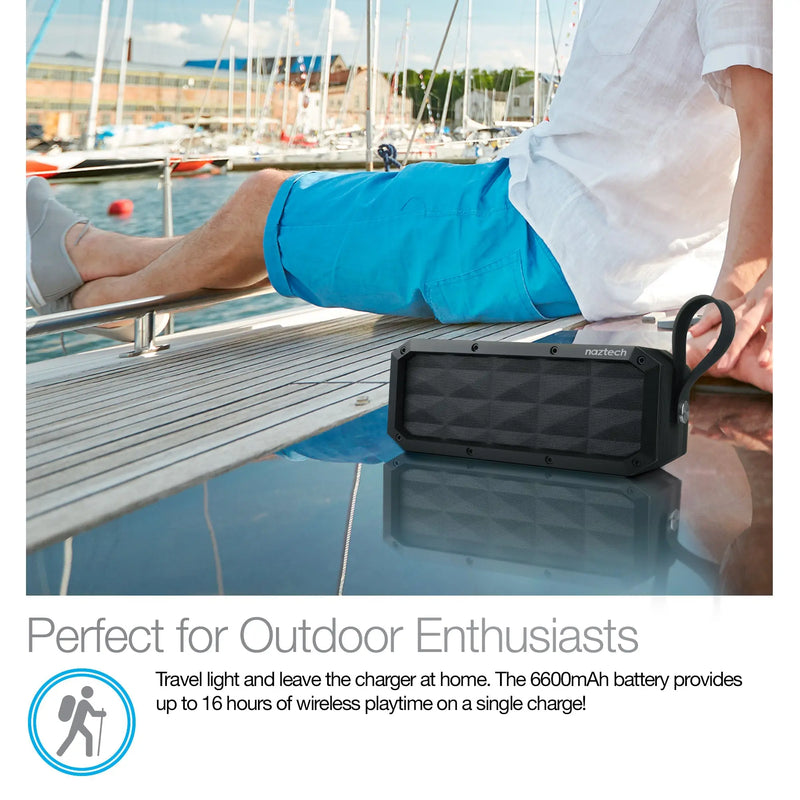 Naztech SoundBrick Wireless Speaker Black (13896-HYP) - Puck's