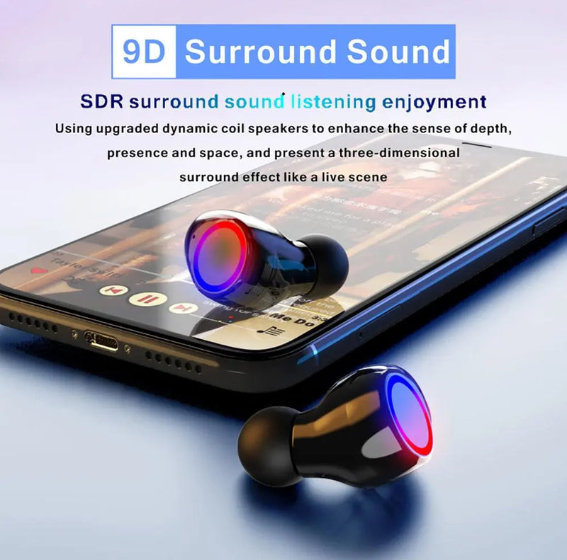 Ninja Dragon M12PRO 3D Surround Sound Bluetooth 5.0 True Wireless - Puck's