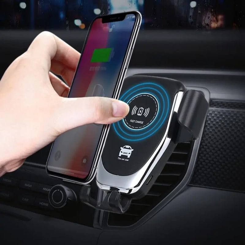 Ninja Dragon QI X Universal Wireless Charger with Car Mount Holder - Puck's