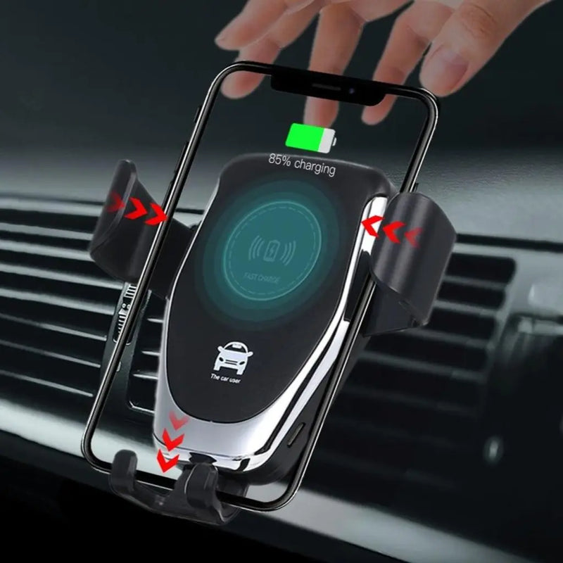 Ninja Dragon QI X Universal Wireless Charger with Car Mount Holder - Puck's