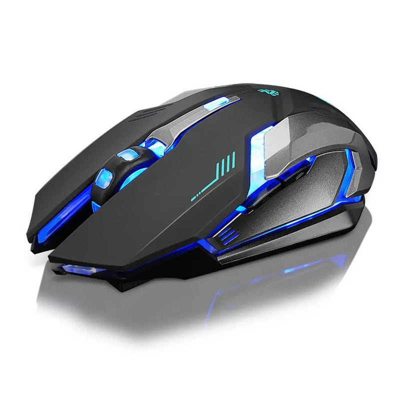 Ninja Dragon Stealth 7 Wireless Silent LED Gaming Mouse - Puck's
