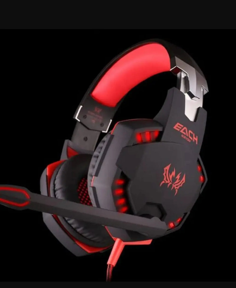Ninja Dragon Stealth G21Z LED Vibration Gaming Headphone with - Puck's
