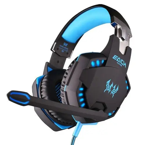 Ninja Dragon Stealth G21Z LED Vibration Gaming Headphone with - Puck's
