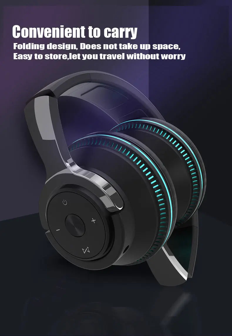 Ninja Dragon Wireless Light Changing Bluetooth Gaming Headset - Puck's