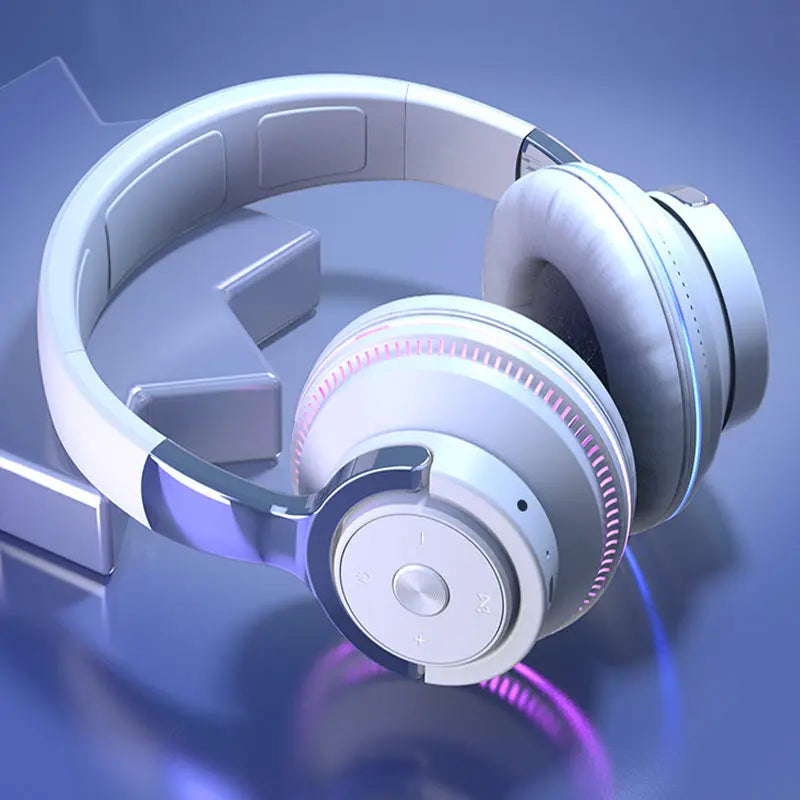 Ninja Dragon Wireless Light Changing Bluetooth Gaming Headset - Puck's