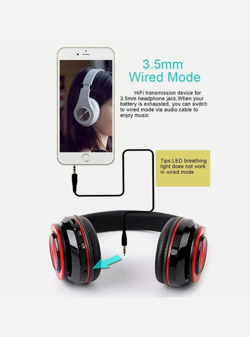 Ninja Dragon Z10 Color Changing Bluetooth Headphones - Puck's