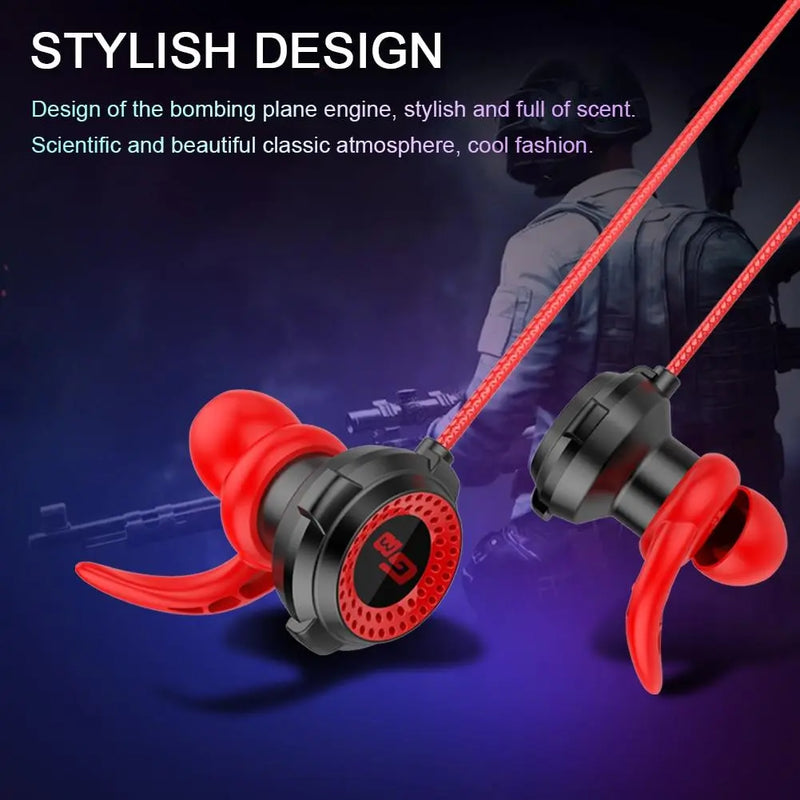 Ninja Dragons G2000 3.5mm Gaming Earphones with Extension Microphone - Puck's