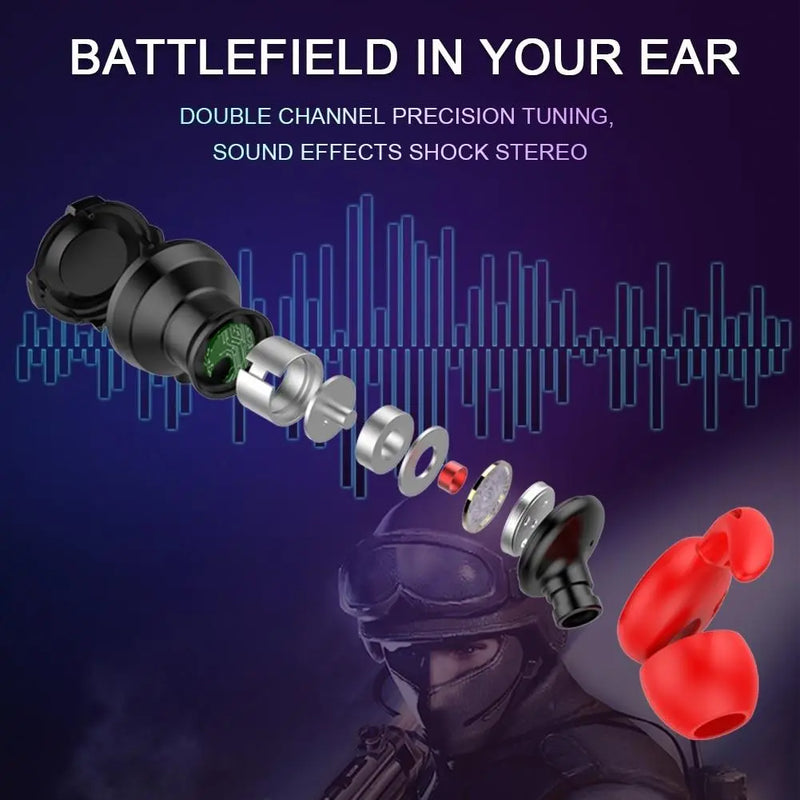 Ninja Dragons G2000 3.5mm Gaming Earphones with Extension Microphone - Puck's
