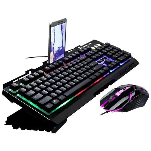 Ninja Dragons Premium NX900 USB Wired Gaming Keyboard and Mouse Set - Puck's