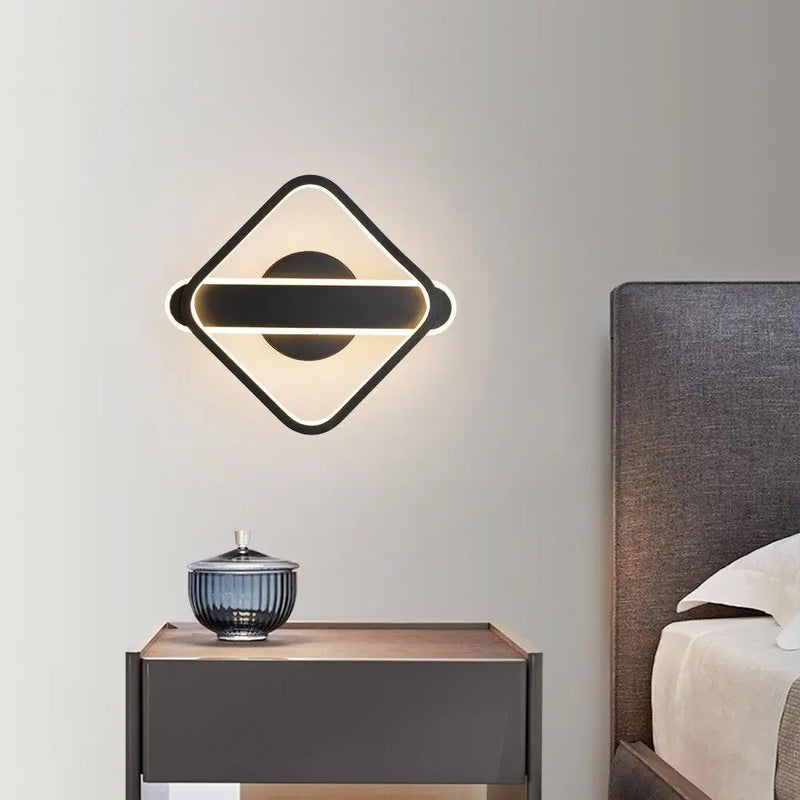 Nordic Minimalist LED Wall Lamps Living Room Bedroom Bedside Reading - Puck's