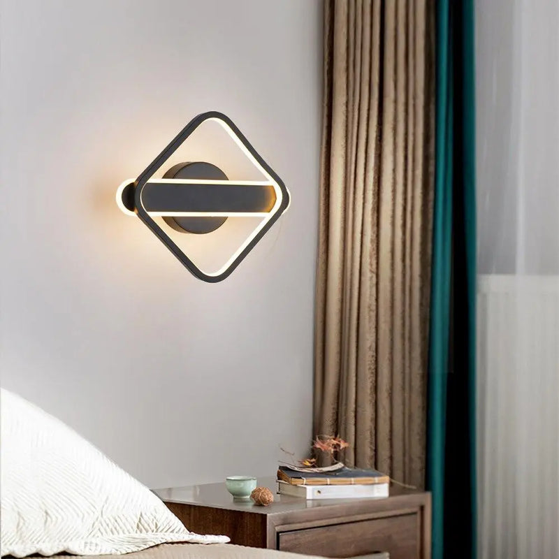 Nordic Minimalist LED Wall Lamps Living Room Bedroom Bedside Reading - Puck's