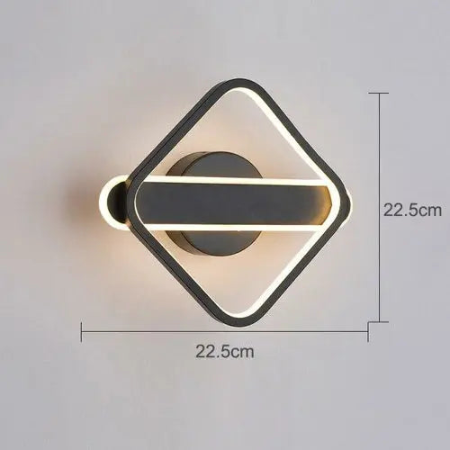Nordic Minimalist LED Wall Lamps Living Room Bedroom Bedside Reading - Puck's