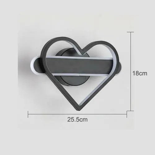 Nordic Minimalist LED Wall Lamps Living Room Bedroom Bedside Reading - Puck's