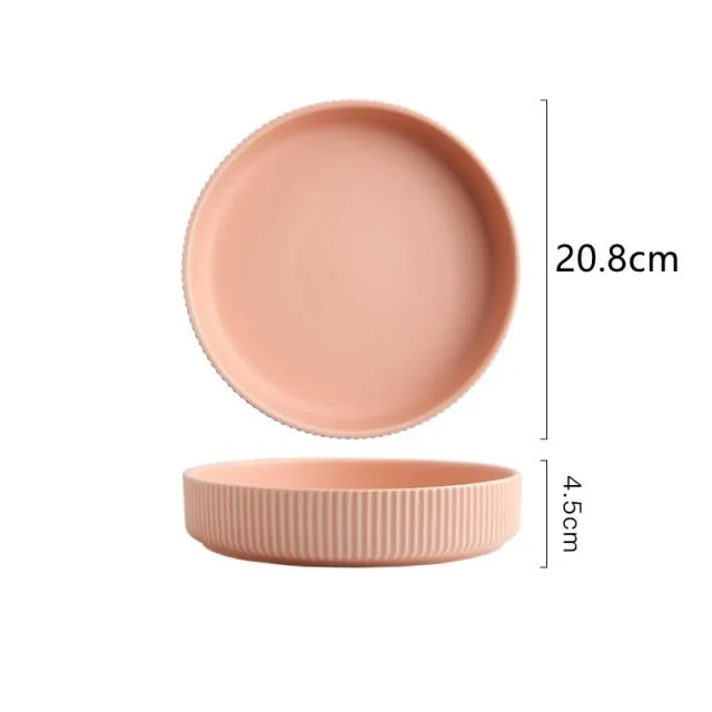 Ceramic Dinner Plates - Puck's