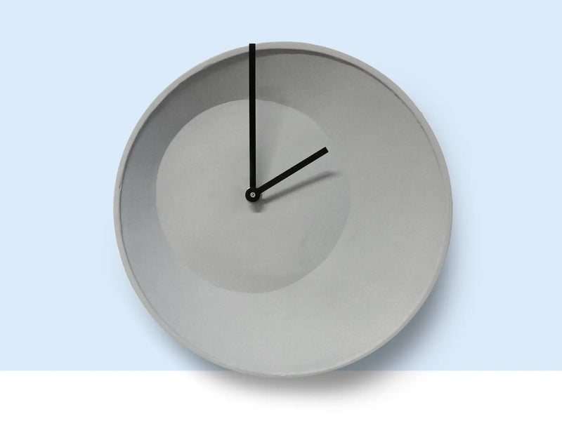 Off Center Clock - Puck's